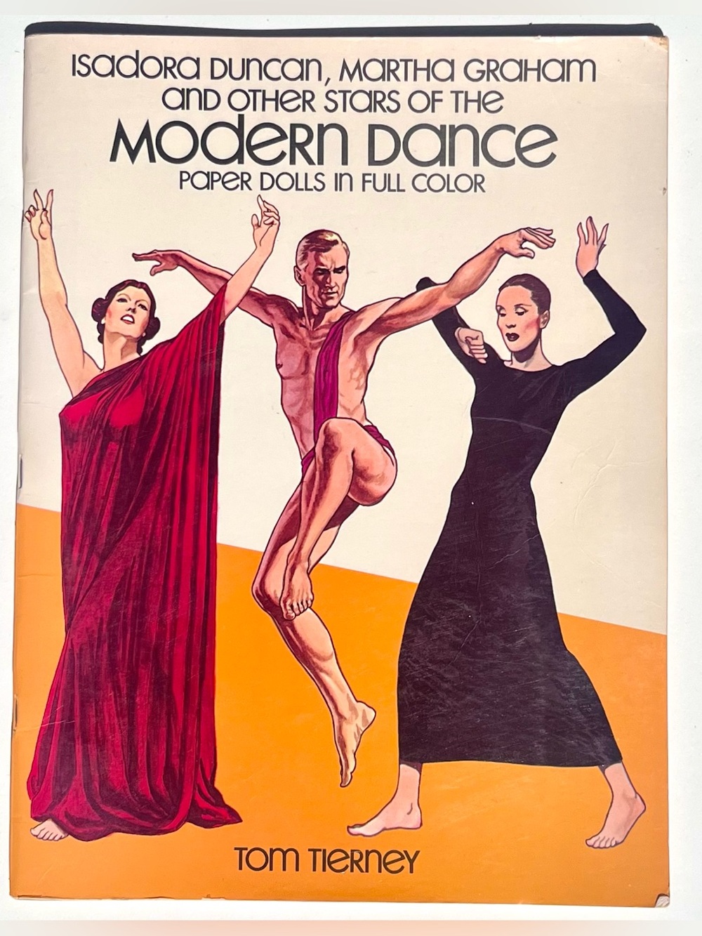 Modern Dance Paper Dolls Vintage 1983 Uncut Dover Isadora Duncan Martha Graham